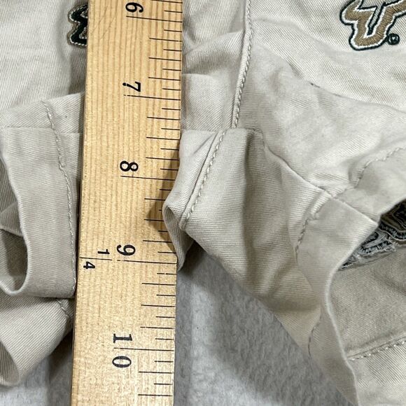 USF Bulls Chino Shorts Women's 3 E5 College Beige Classics Juniors Embroidered - Picture 8 of 17